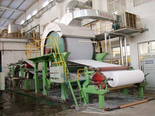 single dryer can and single cylinder mould small model toilet paper machine