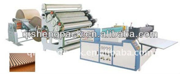 Single Face 2 ply corrugated cardboard machine