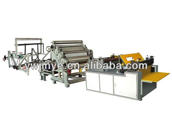 Single face corrugated paper making machine