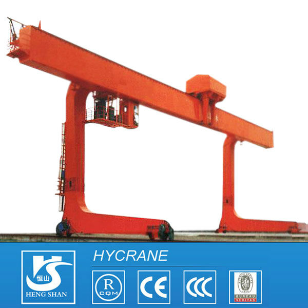 Single Girder Gantry Crane 10 ton With Trolley