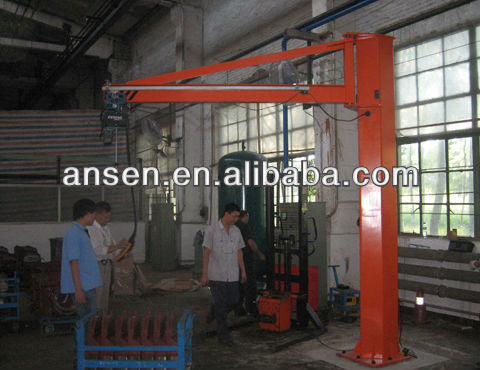 Single jib portal crane