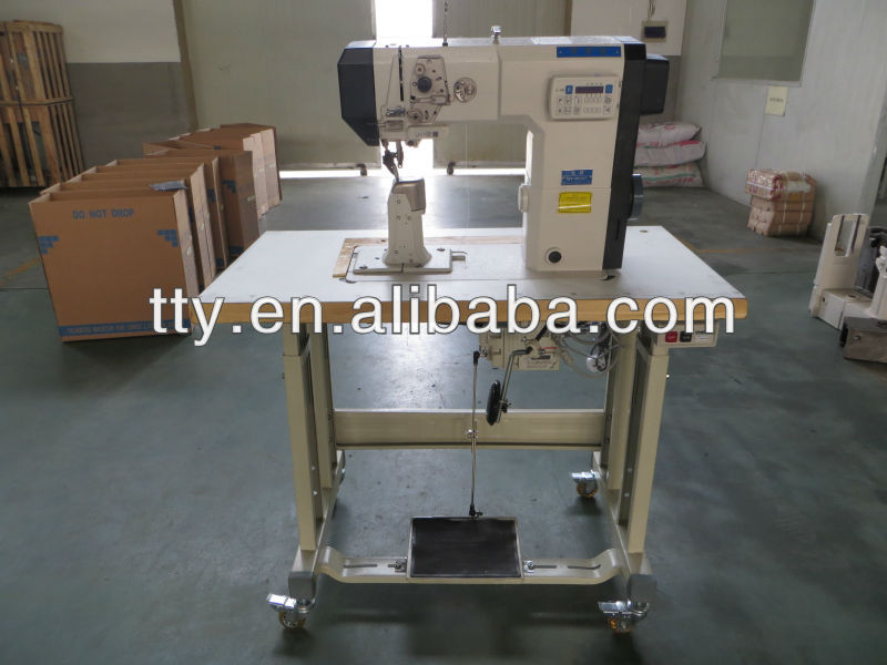 Single needle post bed direct driver sewing machine