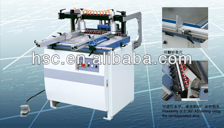 Single Row woodworking Multi spindle boring Machine MZ7121A on sale
