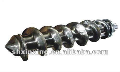 Single Screw And Barrel For Plastic Extruder Machine