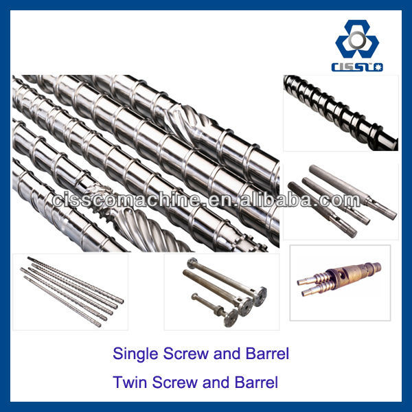 Single Screw and Barrel, Twin Screw and Barrel