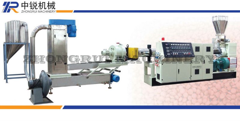 Single Screw hot cutting PP and PE Pelletizer