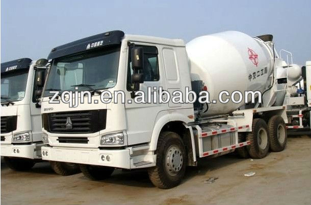 sino howo 8 cbm concrete mixer truck