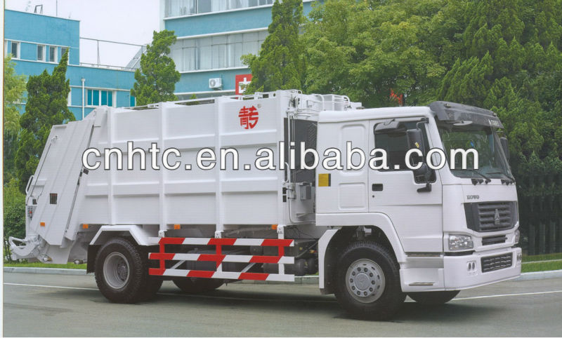 Sinotruck Howo garbage disposal truck manual