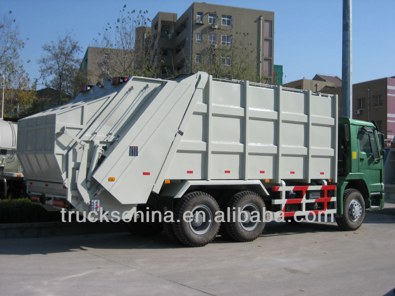 SINOTRUK 20CBM Garbage Truck Rear-Loading Compressed Refuse Truck Garbage Truck