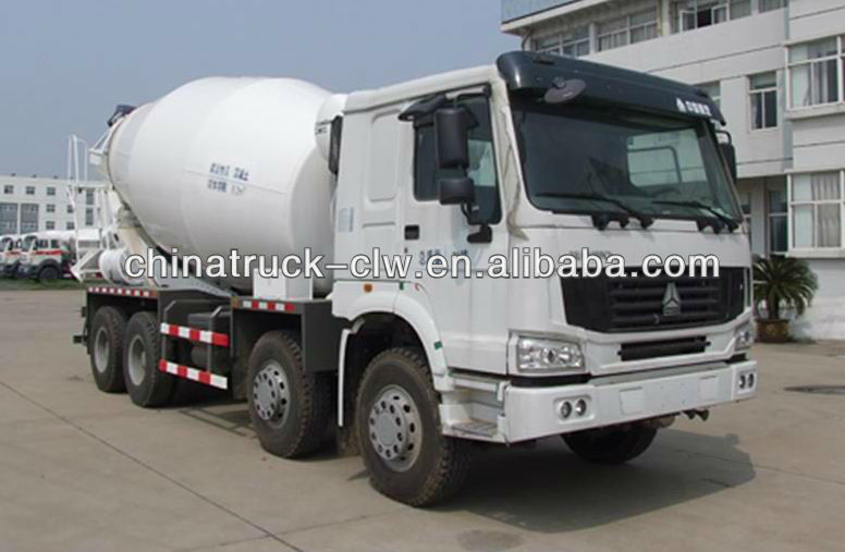 Sinotuck howo 12 cubic meters concrete mixer truck for sales