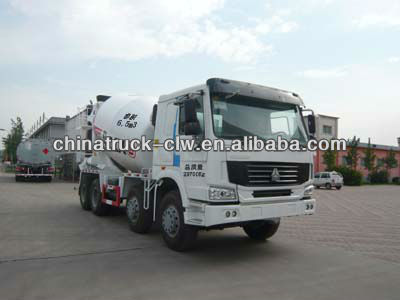 Sinotuck howo 8X4 concrete mixer truck 12cbm for sales