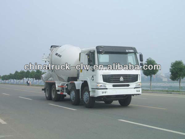 Sinotuck howo 8X4 transit mixer truck 15cbm for sales