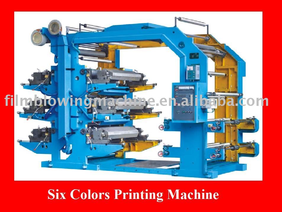 Six Colour Flexo Printer with Good quality