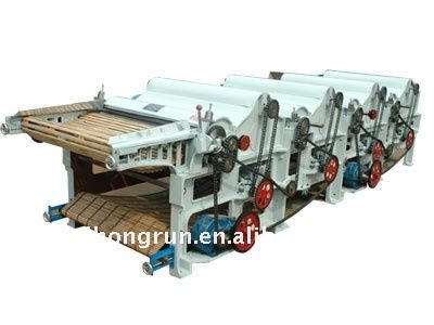 Six-roller Textile Waste Recycling Machine For Fabric