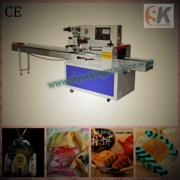 SK-W450 mooncake horizontal packing machine