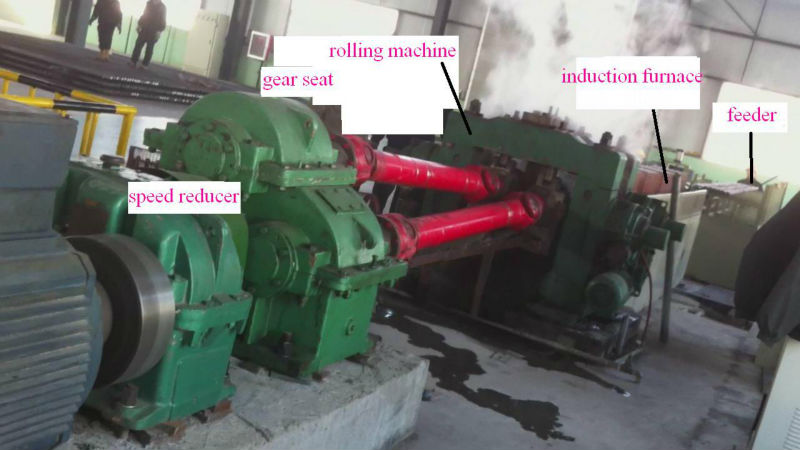 skew rolling mill for stell ball