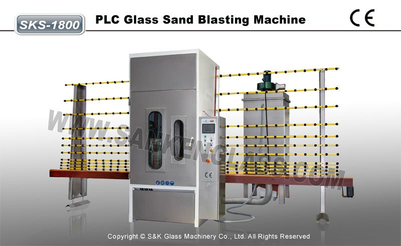 SKS-1800 Full-automatic Glass Sandblasting Machine