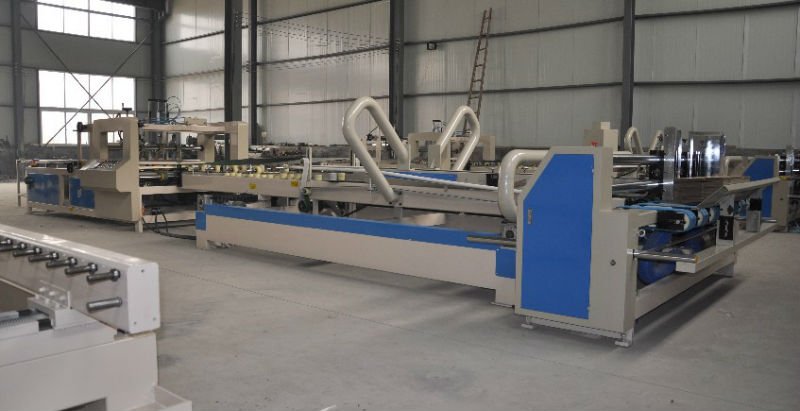 SL automatic gluing folding packing machine