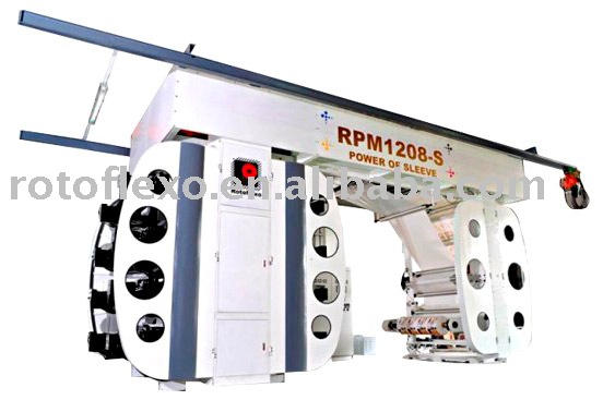 Sleeves FlexoGraphic CI type printing machine