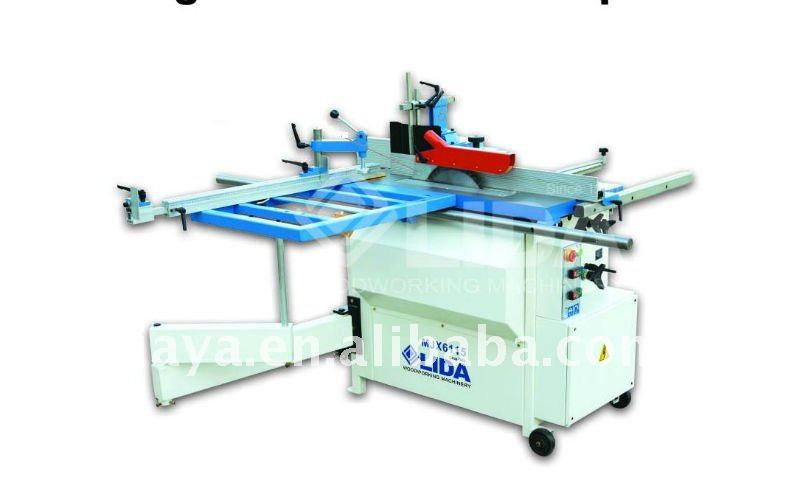 Sliding Table Saw with Spindle Moulder