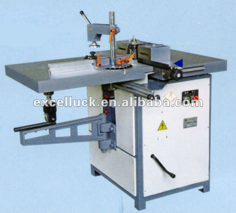 Sliding table wood spindle moulder