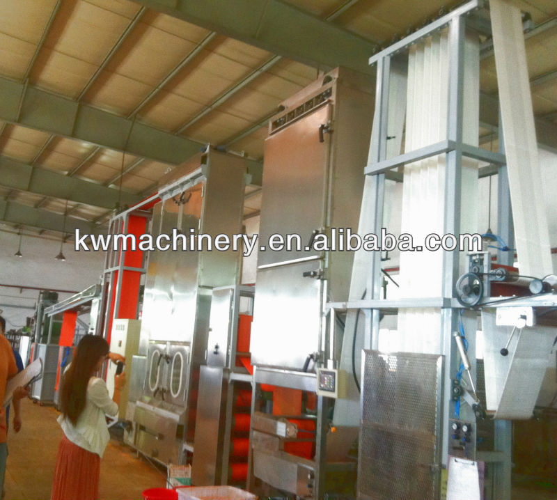 sling webbing continuous dyeing machine