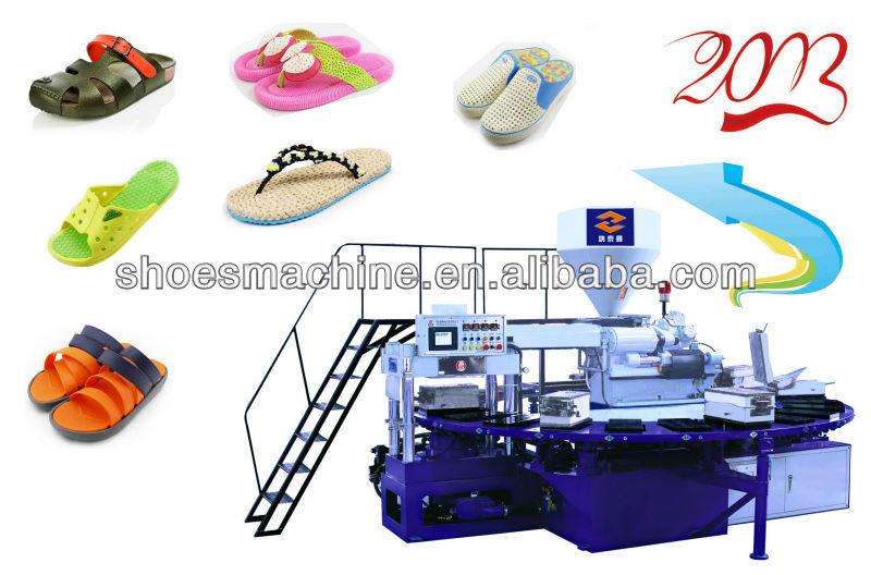 Automatic Shoe Making Machine For Plastic Slipper / Sandal / Chappal in  Dongguan, China