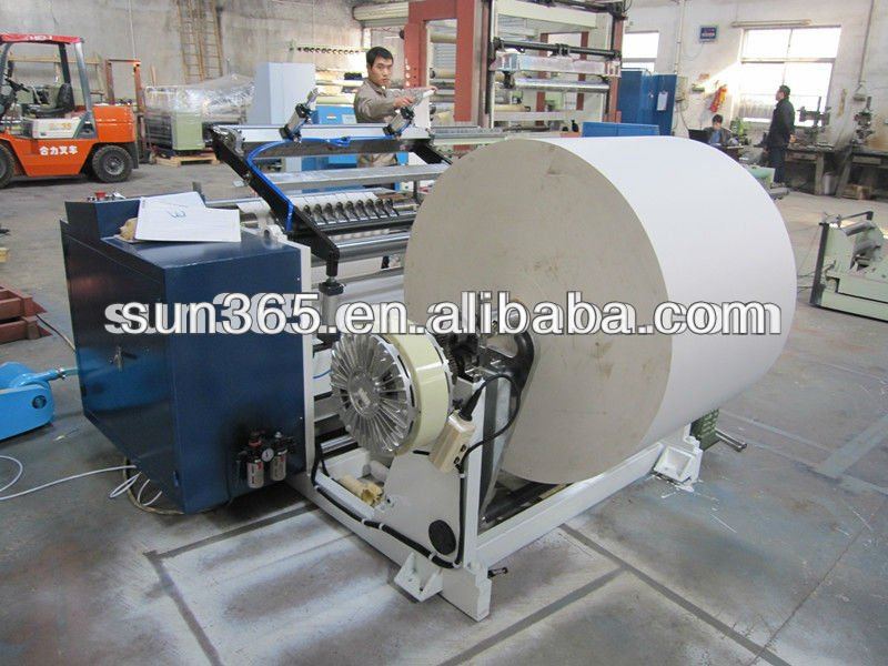 Slitter Rewinder For Cash Register Rolls