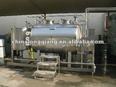 Small CIP cleaning system for food factory clean machines inside and tube