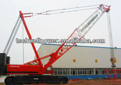 Small Crawler Crane 25 tons - FUWA QUY25 25t Lifting Capacity + 28m Height / Cummins 4BTA3.9 Engine / Crawler Crane 25 tons