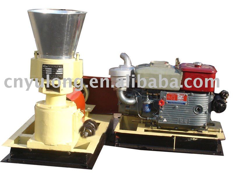 small diesel engine pellet mill