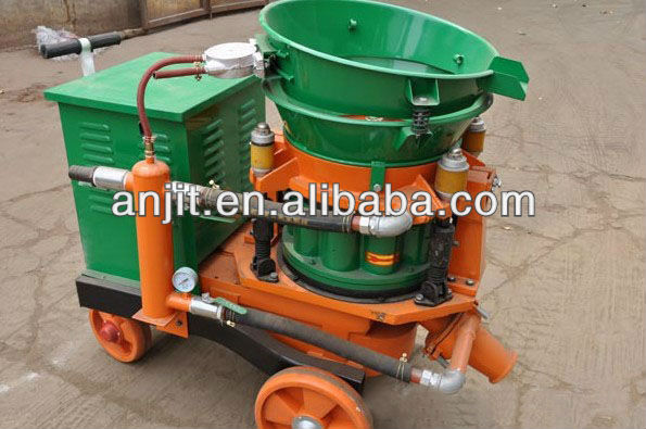 small dry concrete spray machine