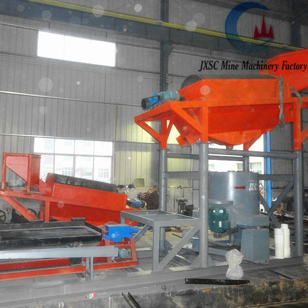 Small Mobile Placer Gold Mining Plant for gold mine processing