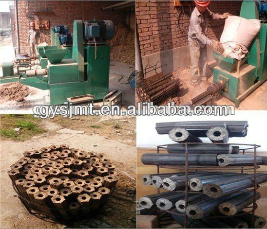 Small peanut shell briquette machine