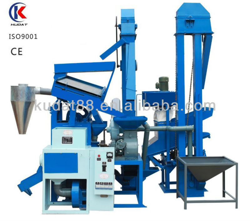 Small rice plant solution Combined rice mill machine with stone remover auto rice mill machine