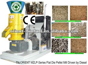 Small Sawdust Pellet Machine (Flat Die)