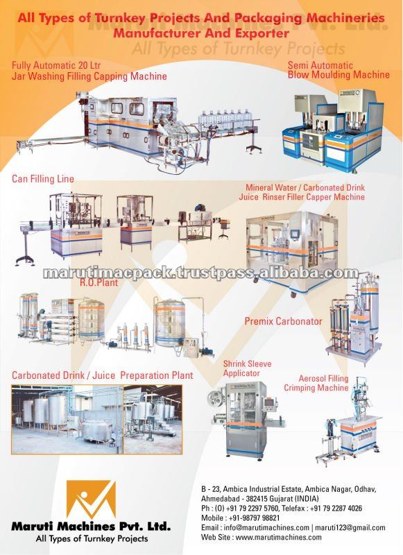 soft drink filling plants/line/equipments