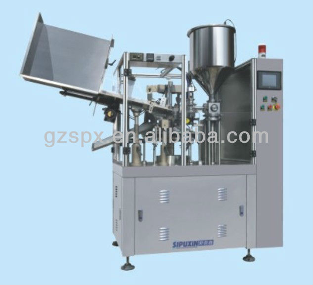 soft tube filling and sealing machine for different size of bottle