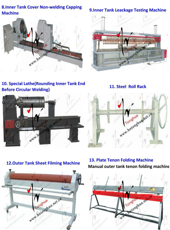 solar water tank equipment