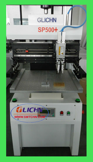 solder paste screen printer/semi-automatic solder paste printing SP500/SMT pcb screen printer