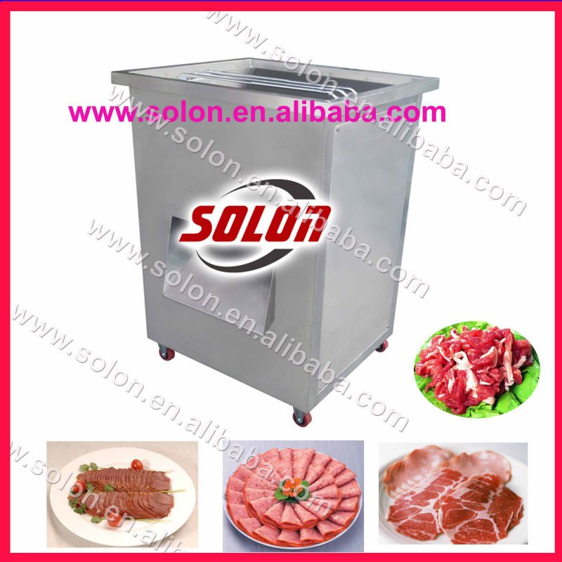 Solon hot selling frozen meat slicer machine with high efficiency