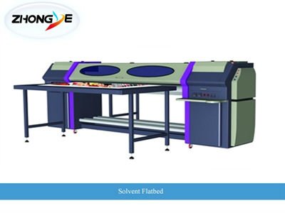 Solvent Flatbed Printer