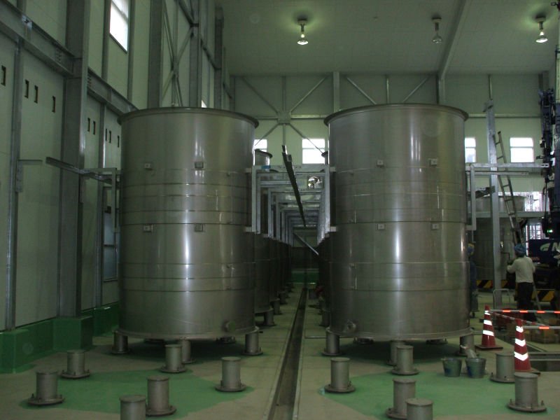 soy sauce production plant