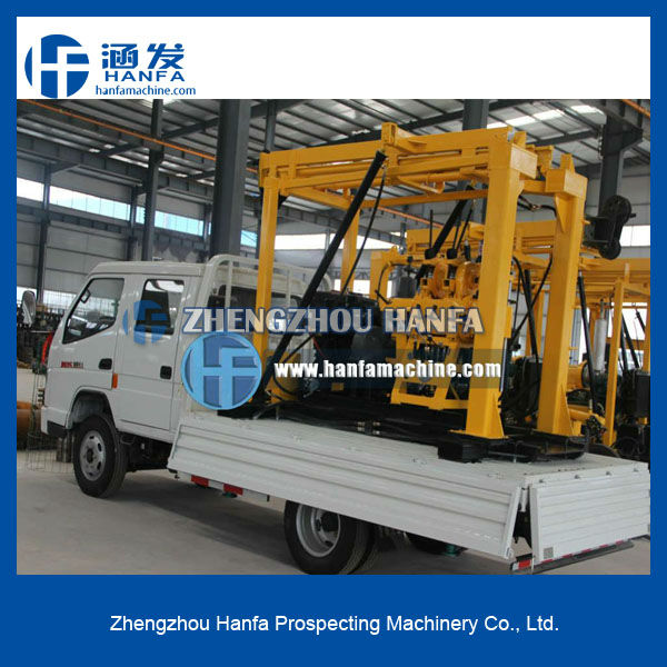 Special recommended ,most economic and popular , Truck mounted drilling rig , HFT200