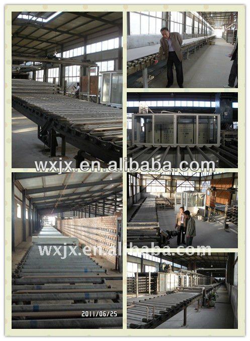 Specifications gypsum board production line