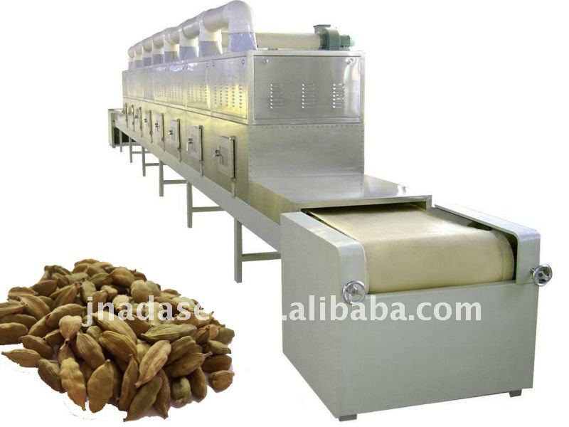 Spices/cardamon drying equipment --microwave dryer