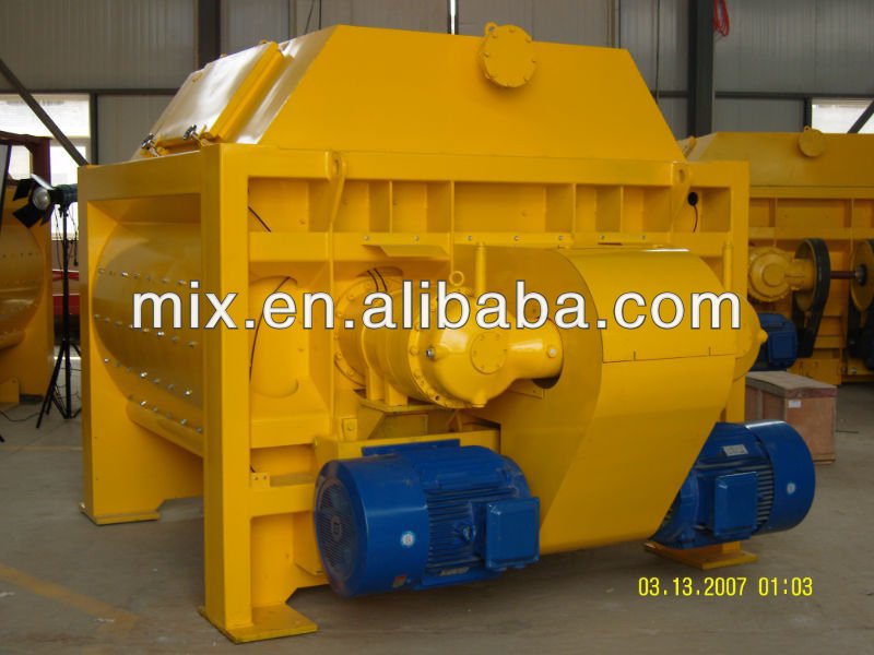 spiral type concrete mixer