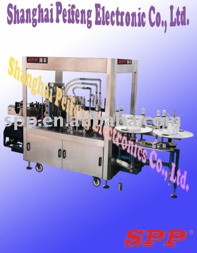 SPP-4000 Straight line automatic hot adhesive Labeling machine