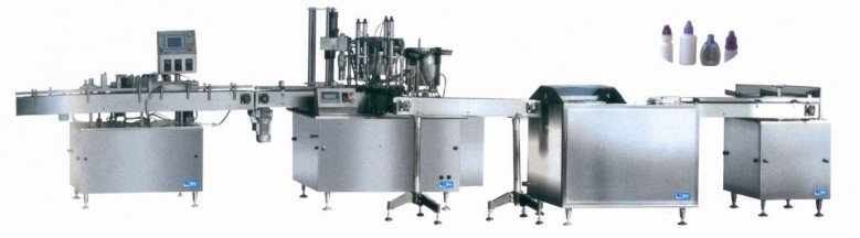 spray filling line