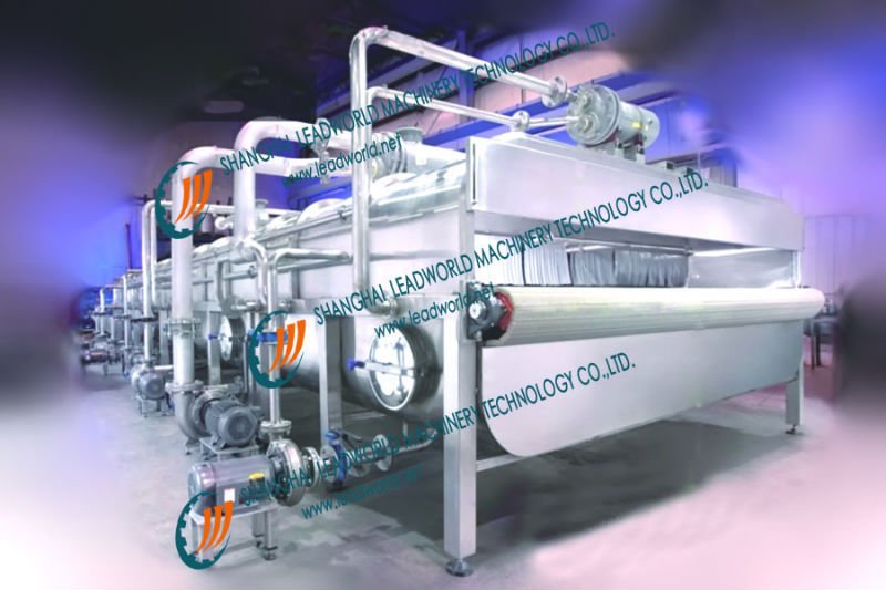 spraying sterilizer and cooling tunnel machine